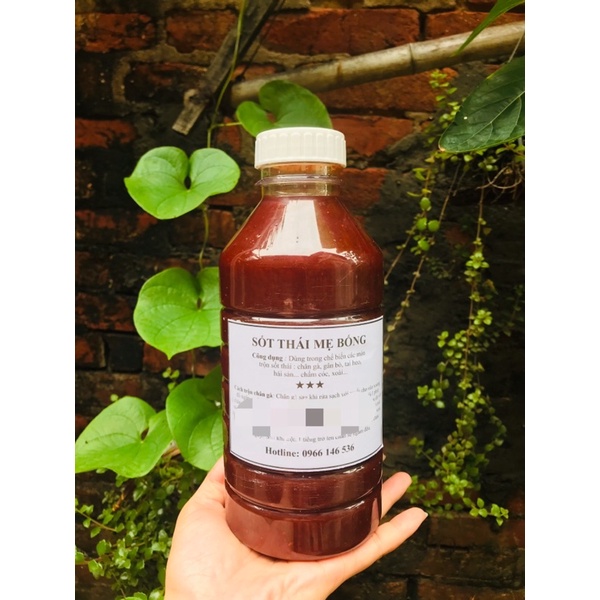 Sốt thái trộn chân gà chai 1L