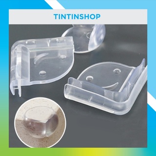 Miếng bịt góc bàn silicon bảo vệ bé yêu (set 4 cái)