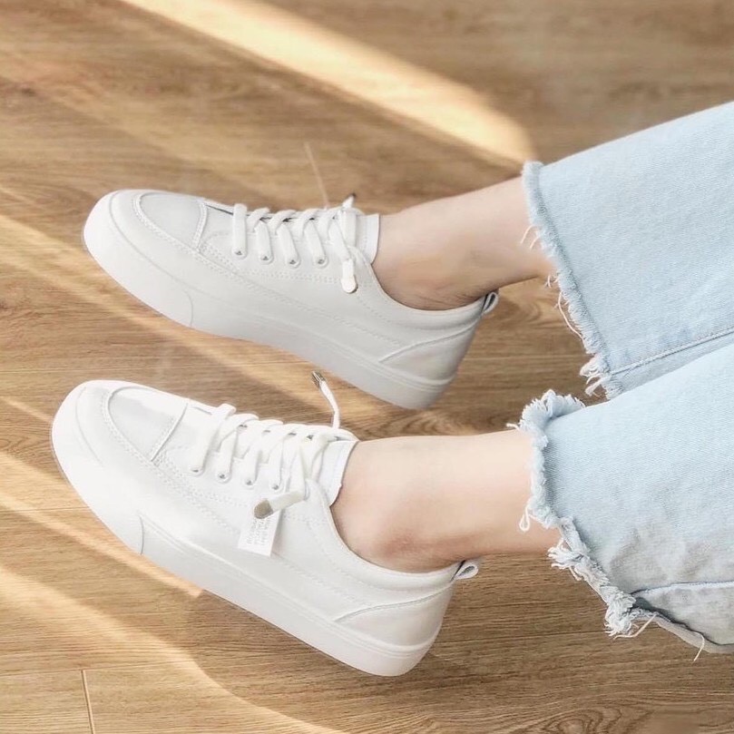 Giày Nữ Thể Thao Học Sinh Dây Rút Mới Cực Xinh Xắn Mẫu Mới Hot Trend