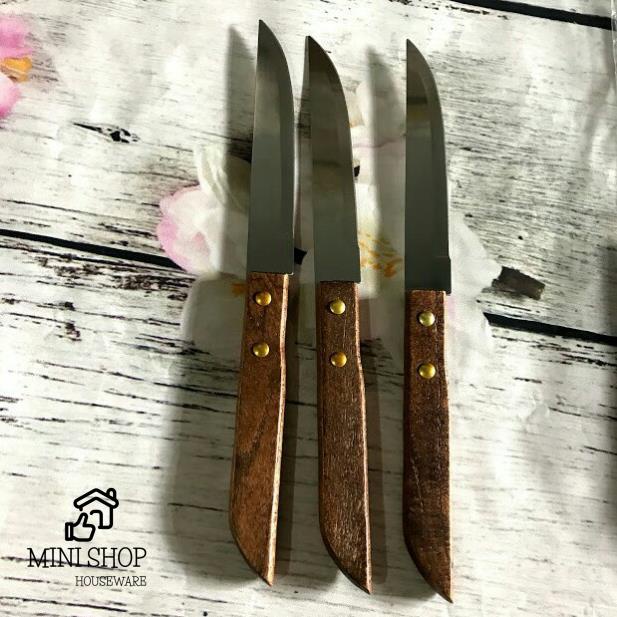 Dao Kinwi Stainless Steel Kitchen Knife Cán Gỗ MD03-04