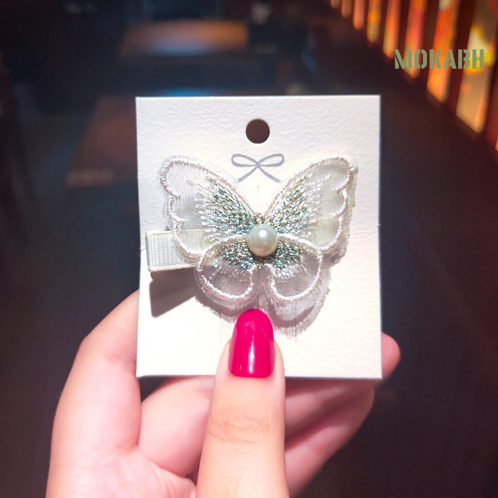 Băng Đô Cài Tóc Đính Ngọc Trai Giả Ngọt Ngào Cho Cô Dâu