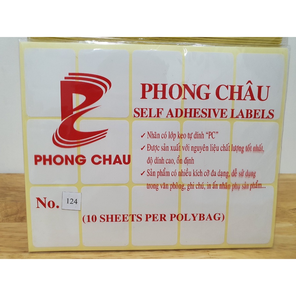 Decal nhãn PC A5.NO99-NO124(10t/xấp)