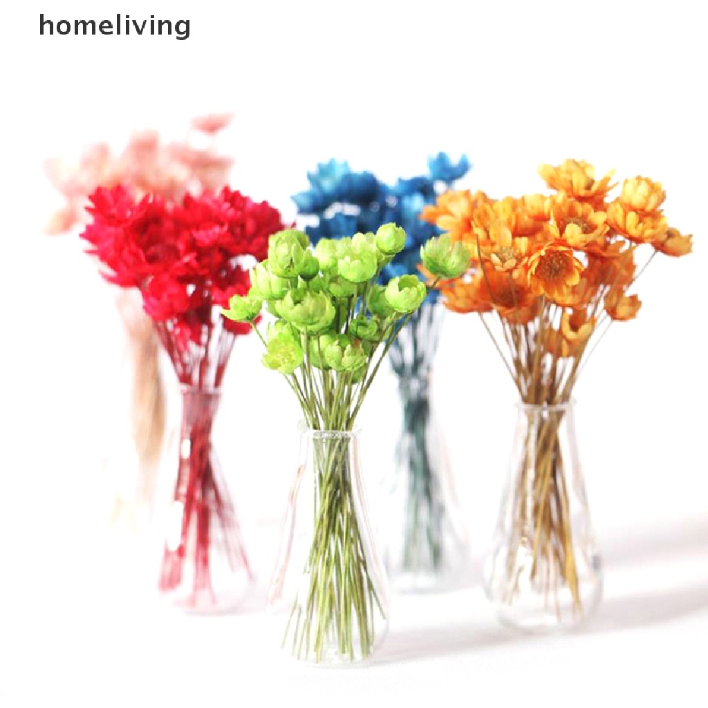 Chậu Kính Trồng Hoa Khô Trang Trí Nhà Búp Bê Tỉ Lệ 1: 12