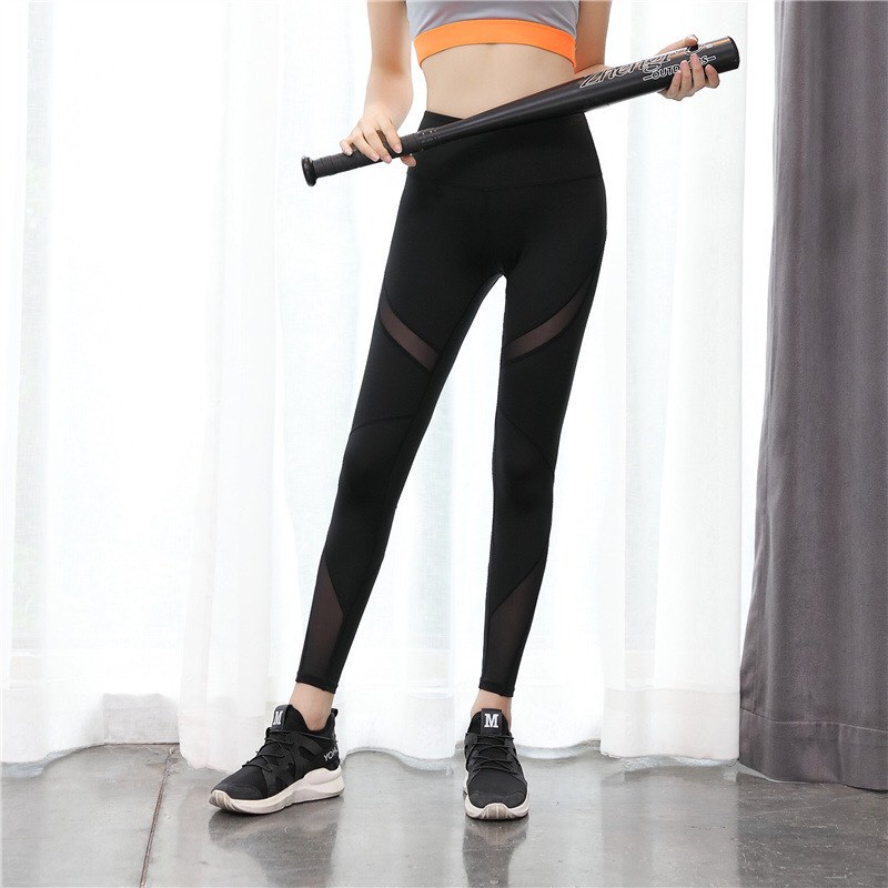 Quần legging thể thao nữ Khói Store cạp cao nâng mông - K106