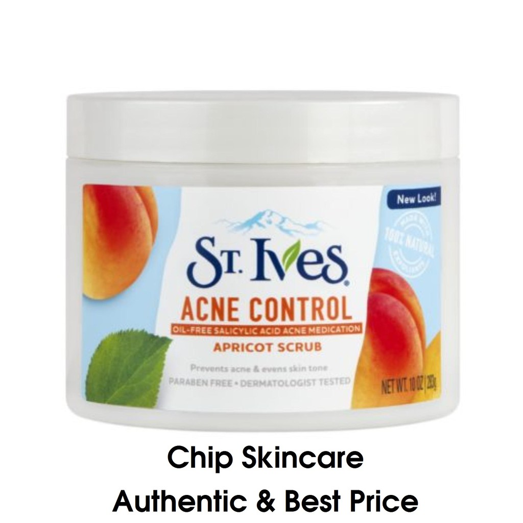 TẨY DA CHẾT ST.IVES BLEMISH CONTROL APRICOT SCRUB 283g