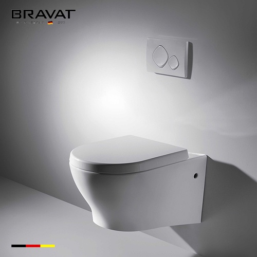 Bồn cầu treo tường Bravat C01017W-A-ENG