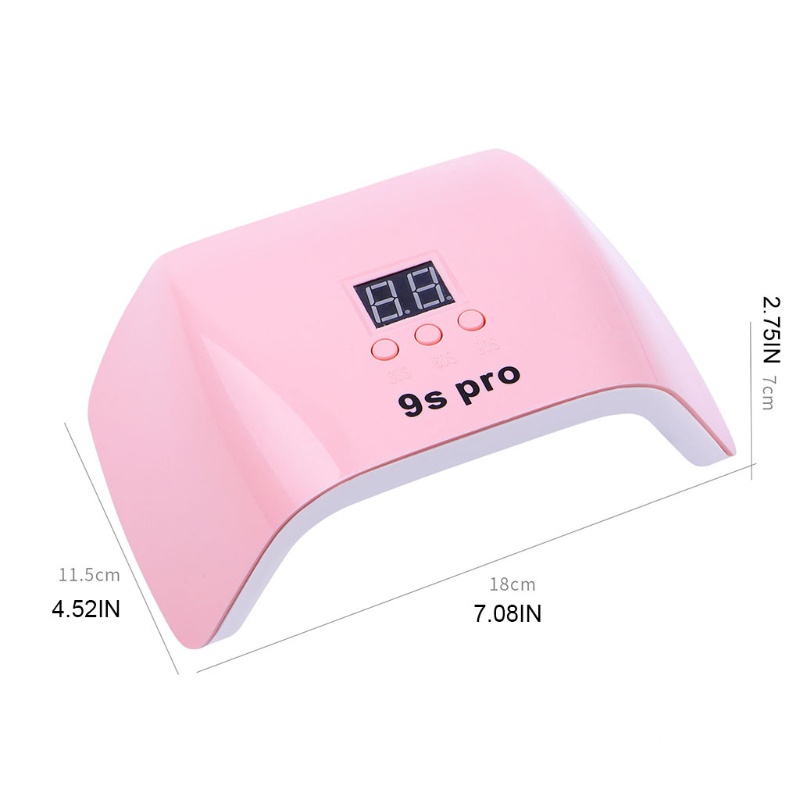 Đèn Led UV 120w Hong Khô Sơn Móng Tay Chuyên Dụng Cho Salon 9s