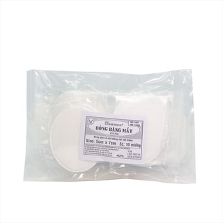 Bông gạc băng mắt Bảo Thạch 5cmx7cm bịch 10 miếng giá tốt