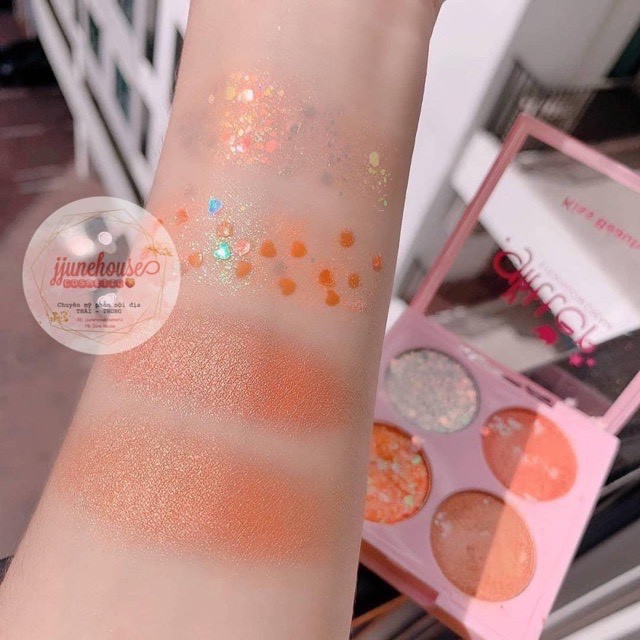 BẢNG PHẤN MẮT KISSBEAUTY 4 Ô F303 | BigBuy360 - bigbuy360.vn