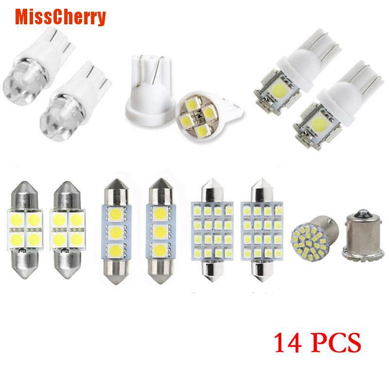Bộ Đèn Led 14 36mm Chất Lượng Cao Cho Xe Hơi