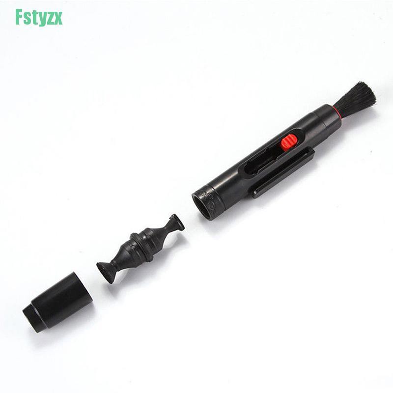 fstyzx 3 in 1 Lens Cleaning Cleaner Dust Pen Blower Cloth Kit For DSLR VCR Camera