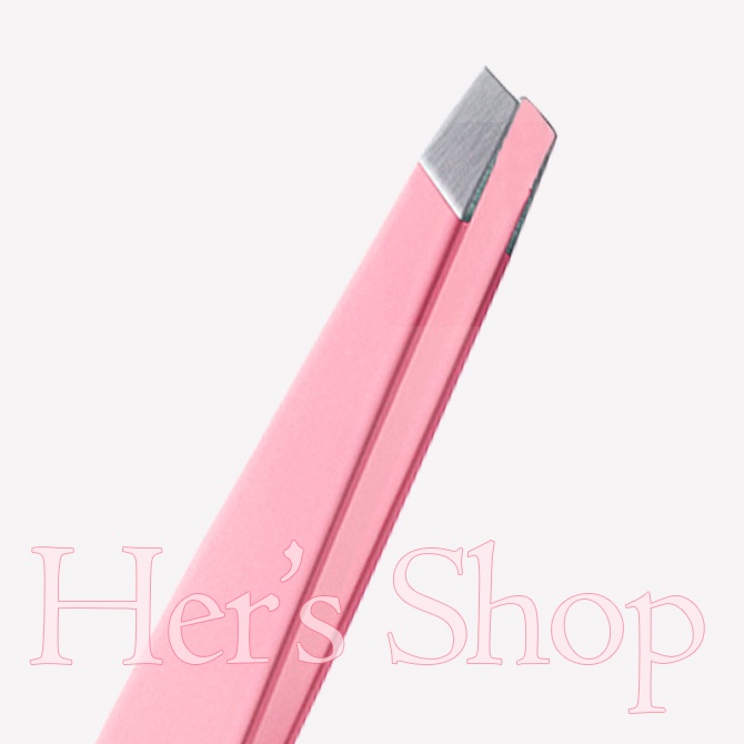 Nhíp Nhổ Lông Mày Cho Bạn Nữ Bằng Thép Không Gỉ Màu Hồng - Nhíp Tỉa Lông Mày Đa Năng