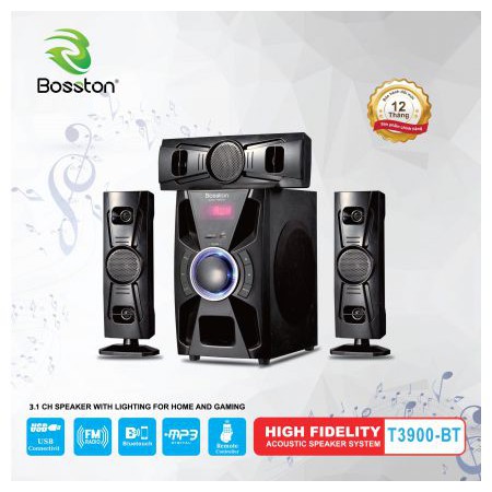 [Mã ELHACE giảm 4% đơn 300K] Loa 3.1 Bosston T3900-BT (Bluetooth)