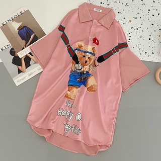 ĐẦM NGỦ SƠMI LỤA SATIN IN HÌNH 3D FREESIZE (NHIỀU MẪU)