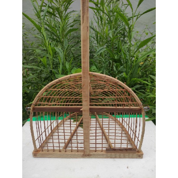 Lồng Bẫy Một mặt Mào, choè làm bằng tre già