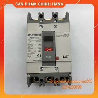. Attomat Metasol ABN -103 C -3 pha 100A ..