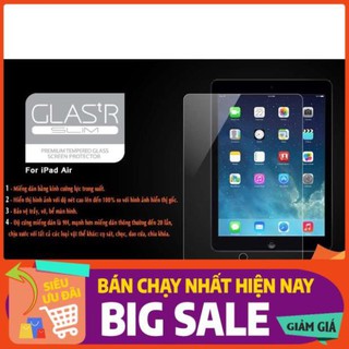 Kính cường lực iPad air /air2/ipad5/ipad6/ipad7/ipad8/ipad pro 9.7