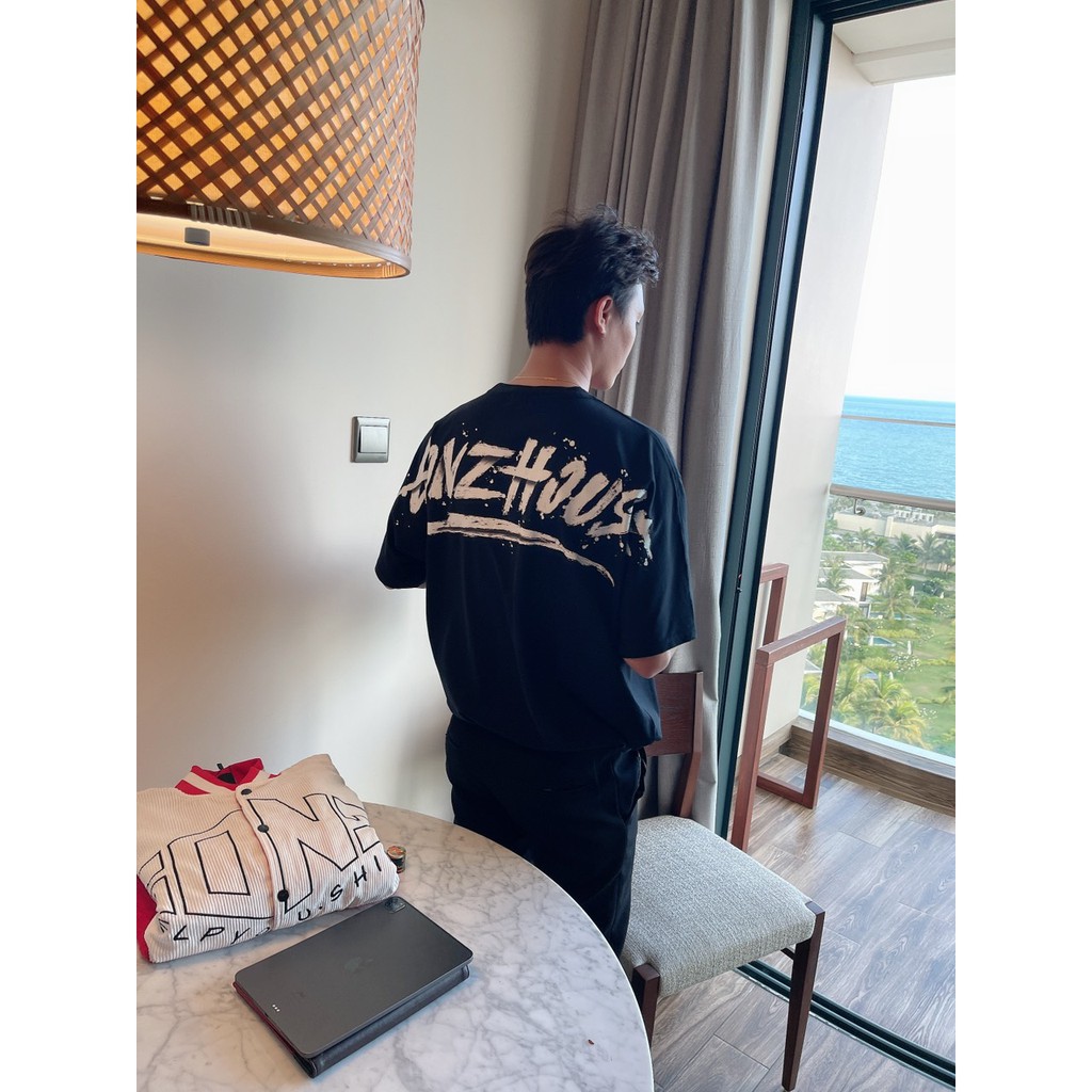 Áo Thun Cotton Đen Tee Gonz House 2 | BigBuy360 - bigbuy360.vn