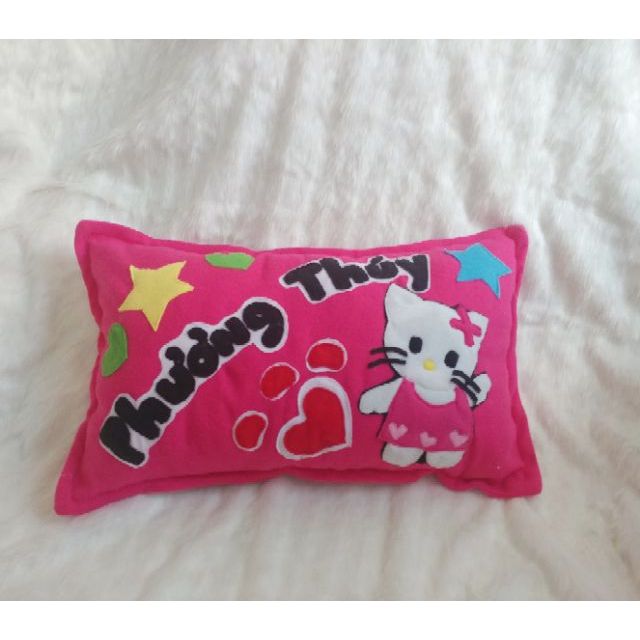 Gối nằm handmade hello kitty