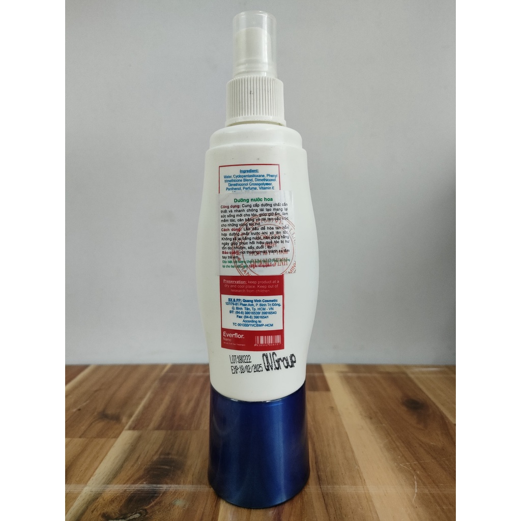 xịt dưỡng tóc Everflor Nano 300ML
