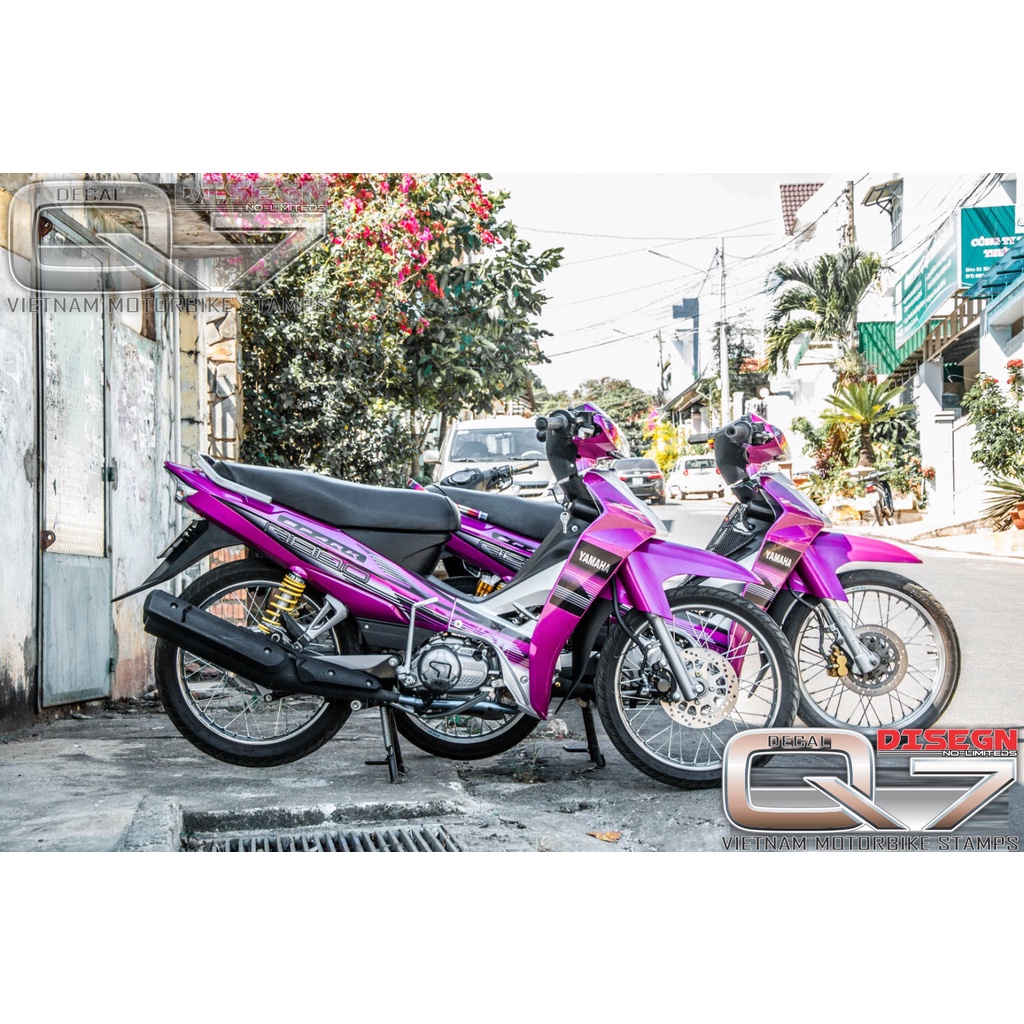 Tem Rời Sirius 110 hồng bạc