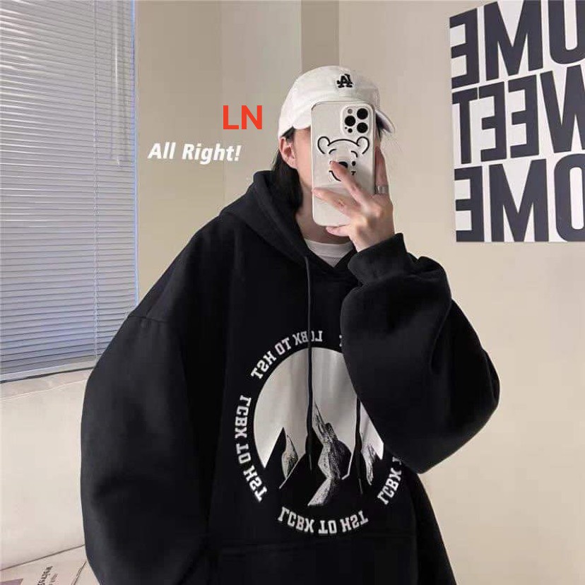 Áo hoodie nam nữ,Áo nỉ nam nữ from rộng Unisex chất nỉ ngoại dày dặn | BigBuy360 - bigbuy360.vn