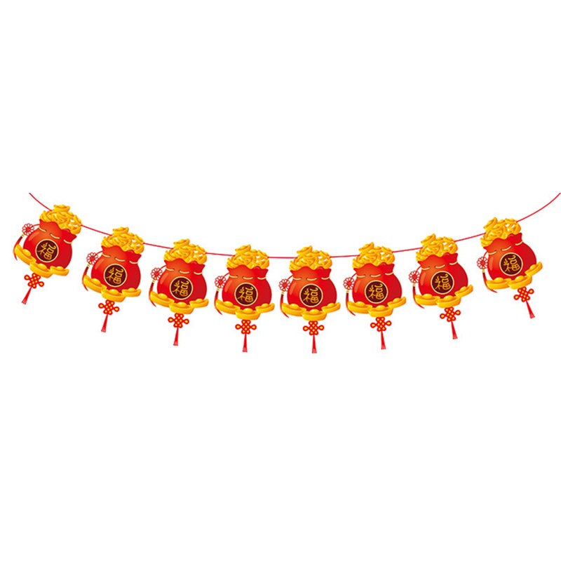 Dây Treo Trang Trí Năm Mới Phong Cách Trung Hoa