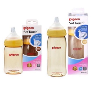 Combo 5 bình sữa Pigeon cổ rộng, 160ml và 240 ml, bình sữa cho bé (sỉ)