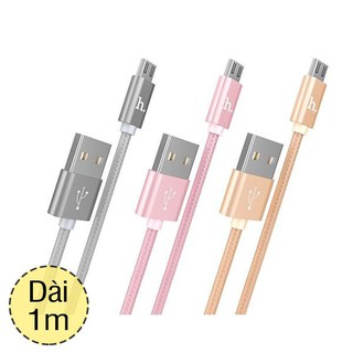 Cáp sạc hoco x2 ✓ dây dù dài 1m ✓ cáp micro
