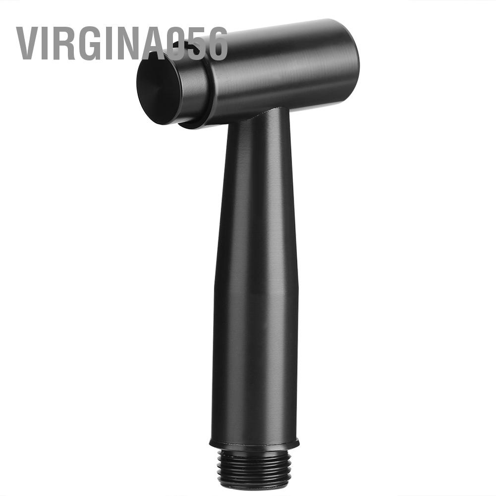 Virgina056 G1/2in Thread Aluminum Toilet Bidet Sprayer Shower Head for Vaginal Private Part Cleaning