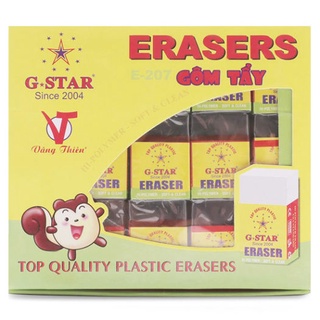 Gôm đen/trắng E207 (viên)
