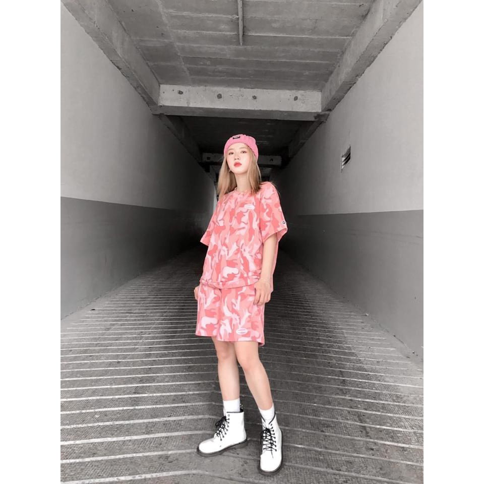 [Mã SKAMA06 giảm 8% tối đa 50K đơn 250K] Bộ thun cộc tay loang unisex sẵn kho | BigBuy360 - bigbuy360.vn