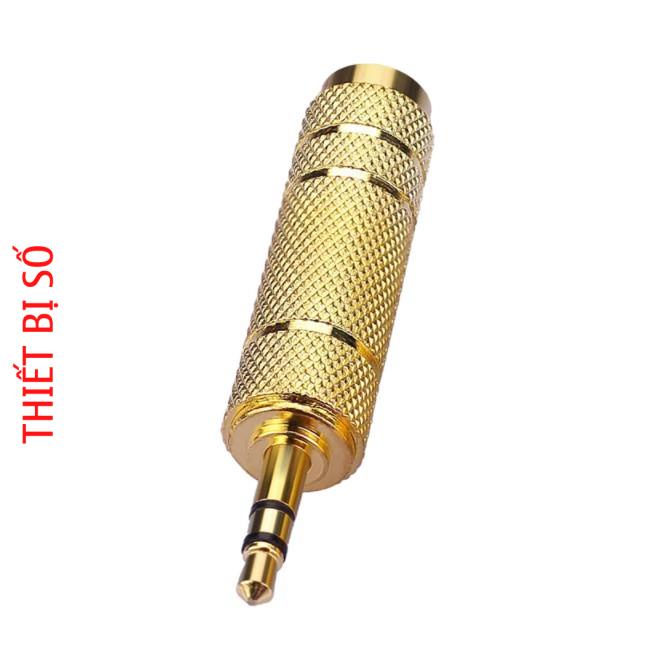 Jack Đầu chuyển 6.5 Ra 3.5 Mạ Vàng -DC3124