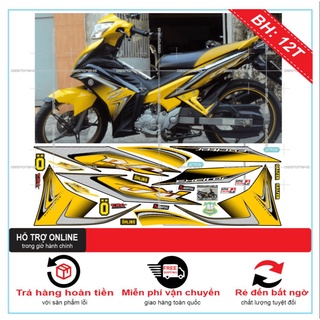 TEM RỜI EX 2011 ZIN RC VÀNG ĐEN - TRUNG DECAL