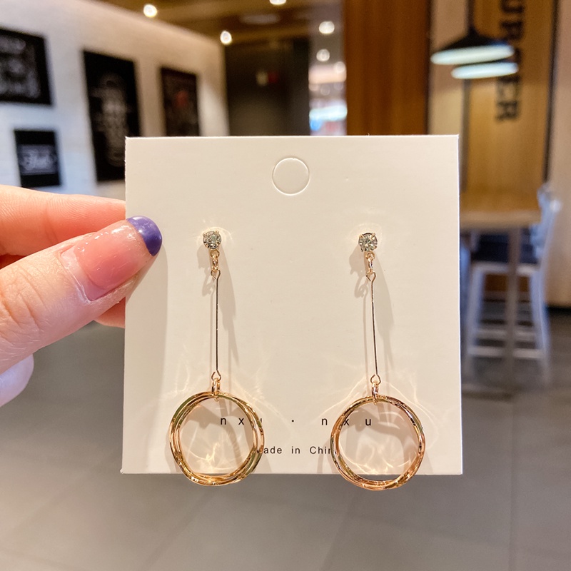 Bông Tai Thiết Kế Đơn Giản Thời Trang Hàn Quốc 2020