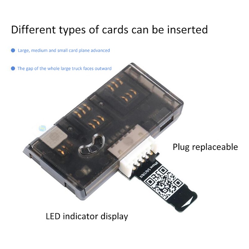 Đầu Đọc Thẻ SIM 4 Khe Đa Năng Cho iPhone / Android