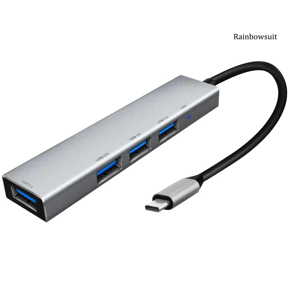 Cáp Chia 4 Cổng Usb 3.1 Type-C Sang Usb 3.0 Tiện Dụng