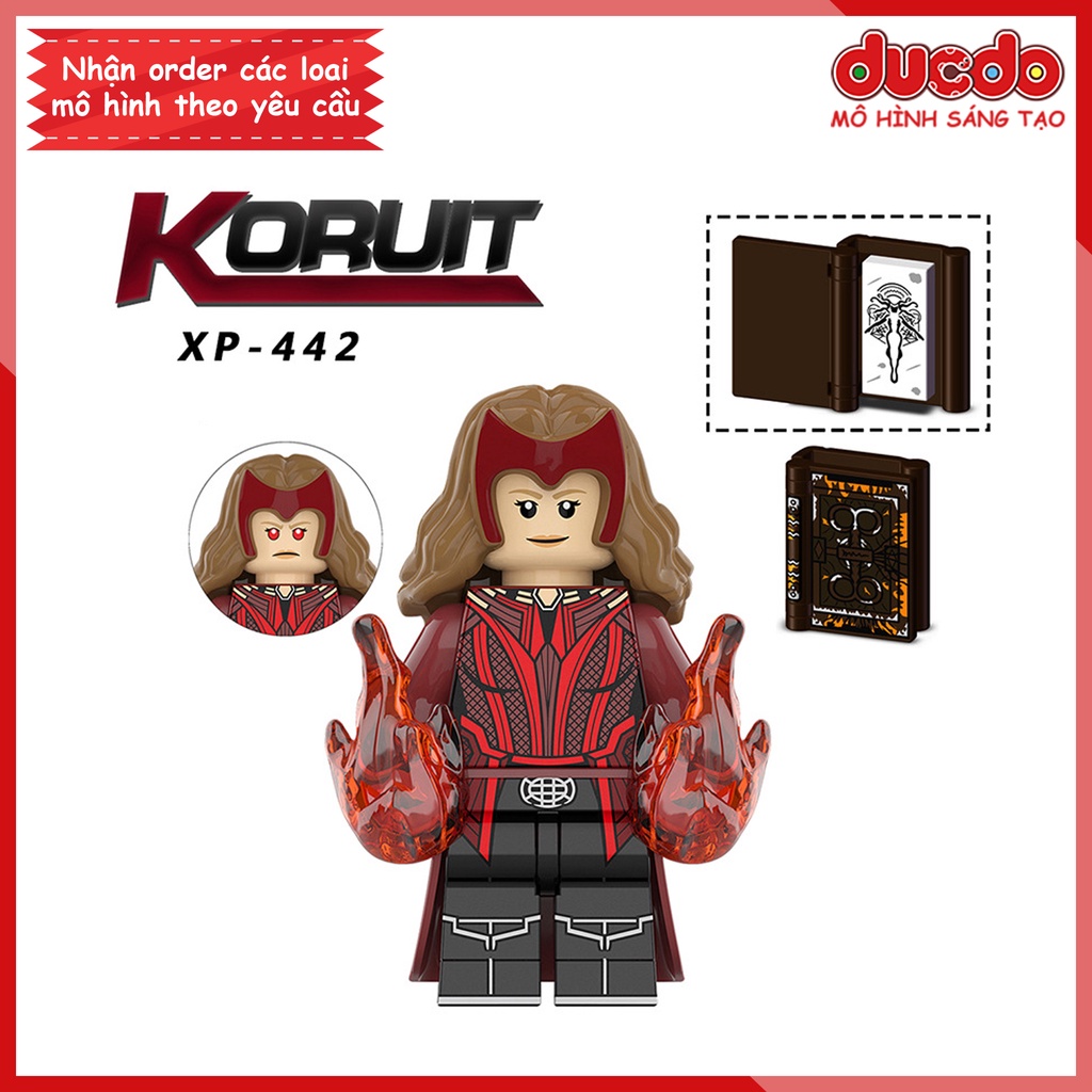 Minifigures Nhân Vật Doctor Strange 2 Phù Thủy Tối Thượng Marvel - Đồ chơi Lắp ghép Xếp hình Mô hình Mini KORUIT KT1057