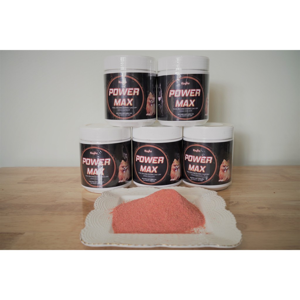Bột Dinh Dưỡng dành cho chó kén ăn Power Max
