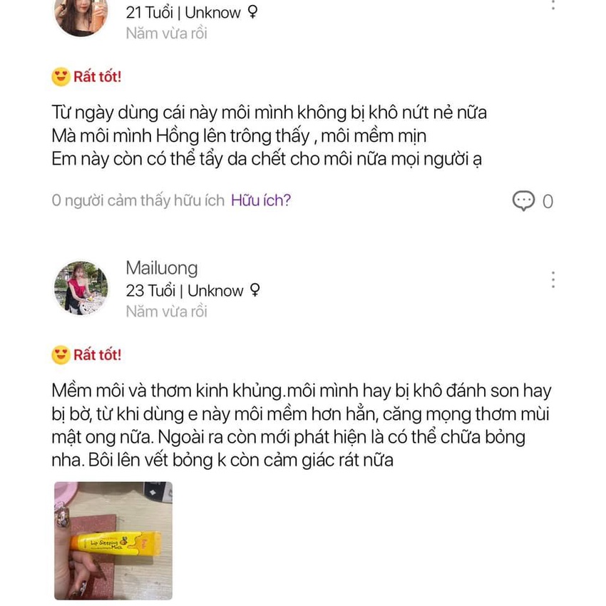 Mặt nạ ngủ môi - son dưỡng mật ong Prreti Honey Berry Lip Sleeping Mask