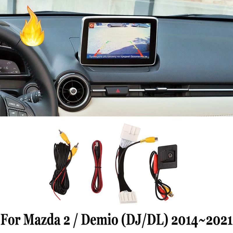 Camera quan sát phía sau cho xe Mazda 2 / Demio Hatchback (DJ) 2014-2021