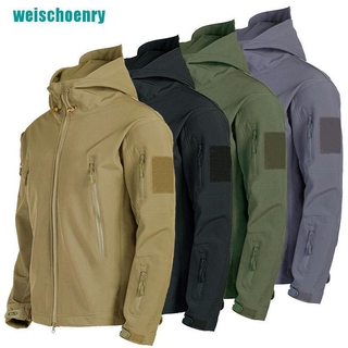 Áo Khoác Chống Thấm Nước Phong Cách Quân Đội Chất Lượng Cao Cho Nam