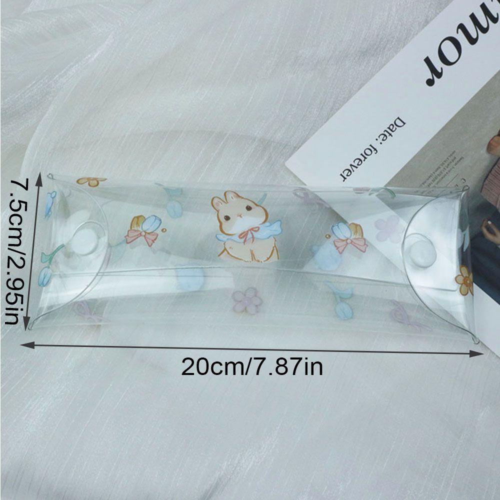 Túi Đựng Bút / Cọ Trang Điểm LAYOR1 Trong Suốt Hình Động Vật