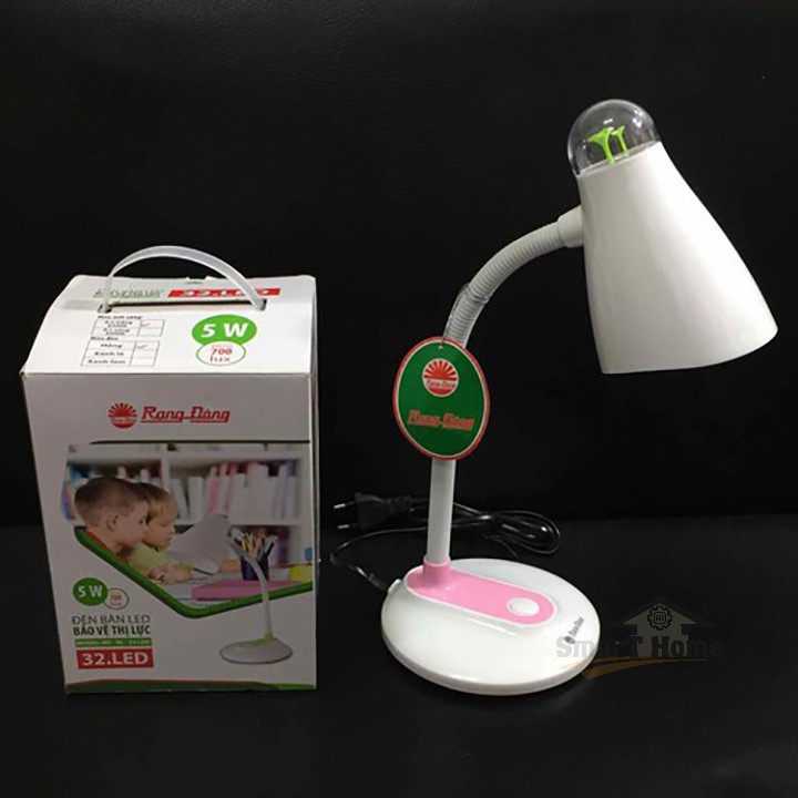 Đèn Học Để Bàn Chống Cận Rạng Đông RD-RL-32.LED ,  Đèn Học Rạng Đông Kèm Bóng Đèn Ánh Sáng Vàng Chính Hãng - BH 24 Tháng