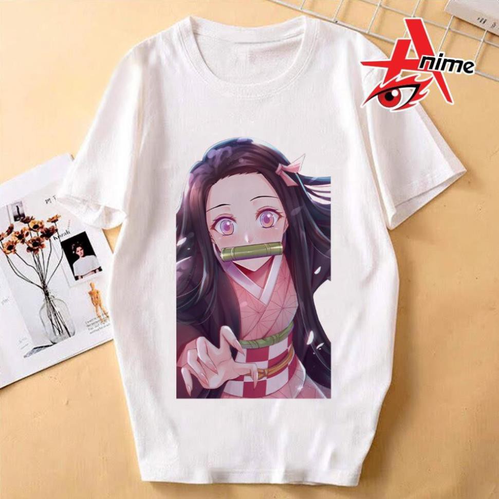 ÁO THUN ANIME KAMADO NEZUKO ĐÁNG YÊU AN05-150420 - BIBO STORE