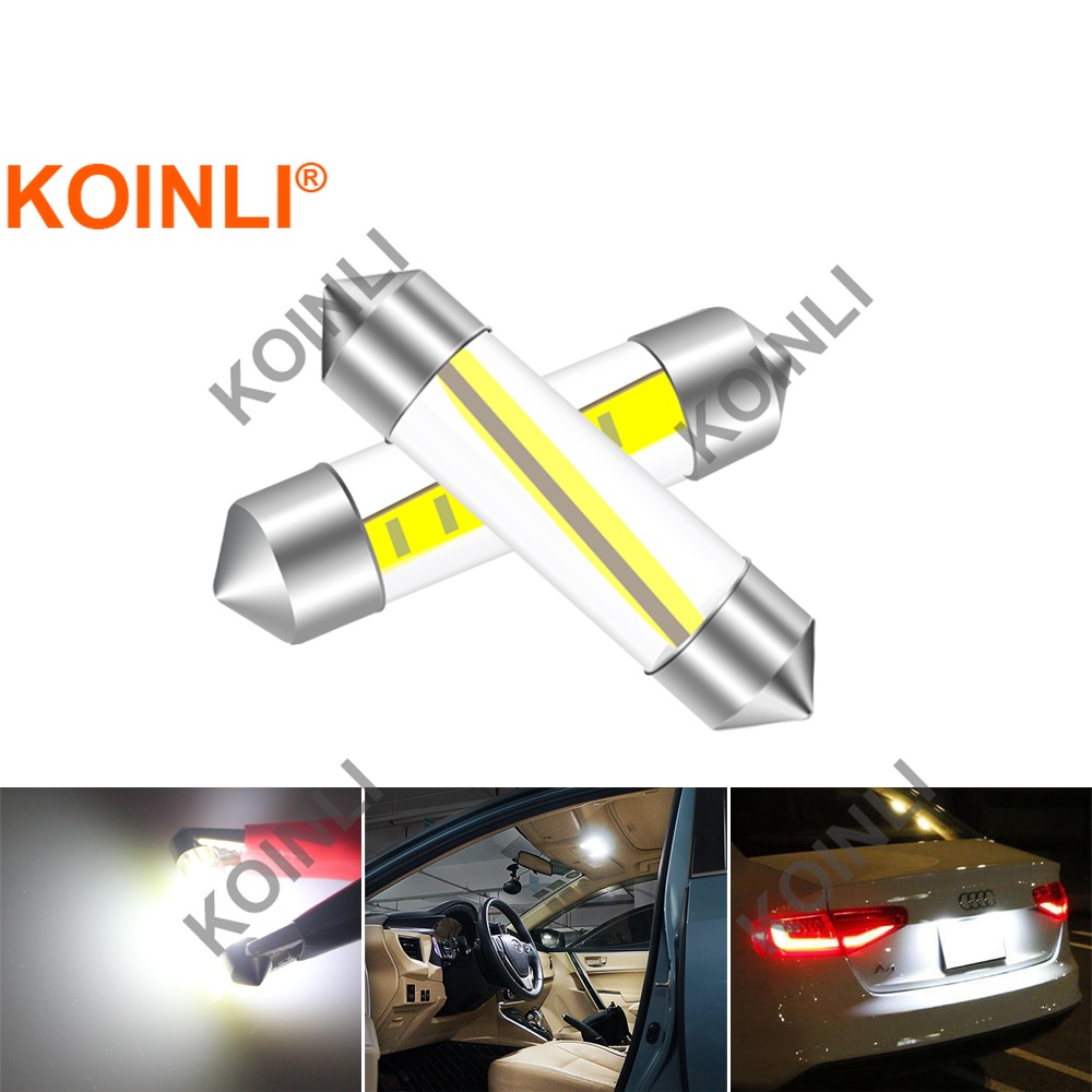 Đèn LED tín hiệu 36mm 39mm 41mm 31mm C5W C10W COB cho xe hơi