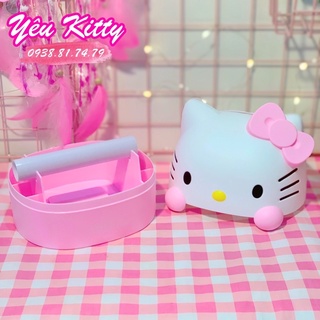 HỘP ĐỰNG KHĂN GIẤY CUỘN HELLO KITTY