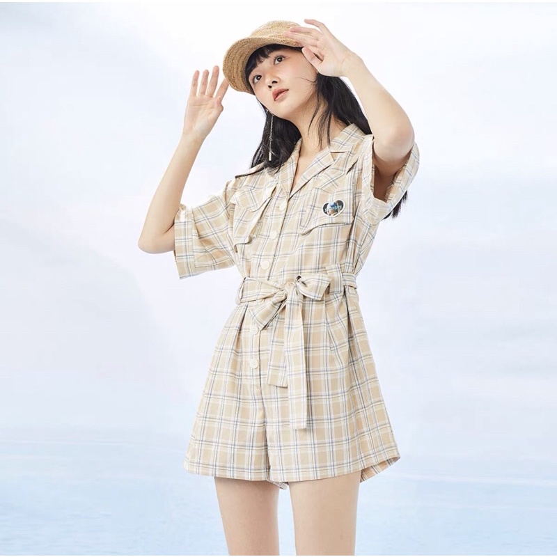 Jumsuit kẻ sọc Peacebird