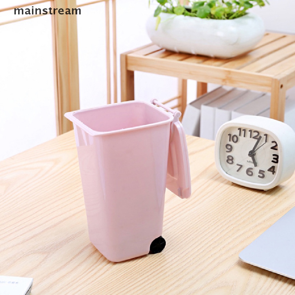 Thùng rác cỡ nhỏ để bàn Hình Mèo Dễ Thương