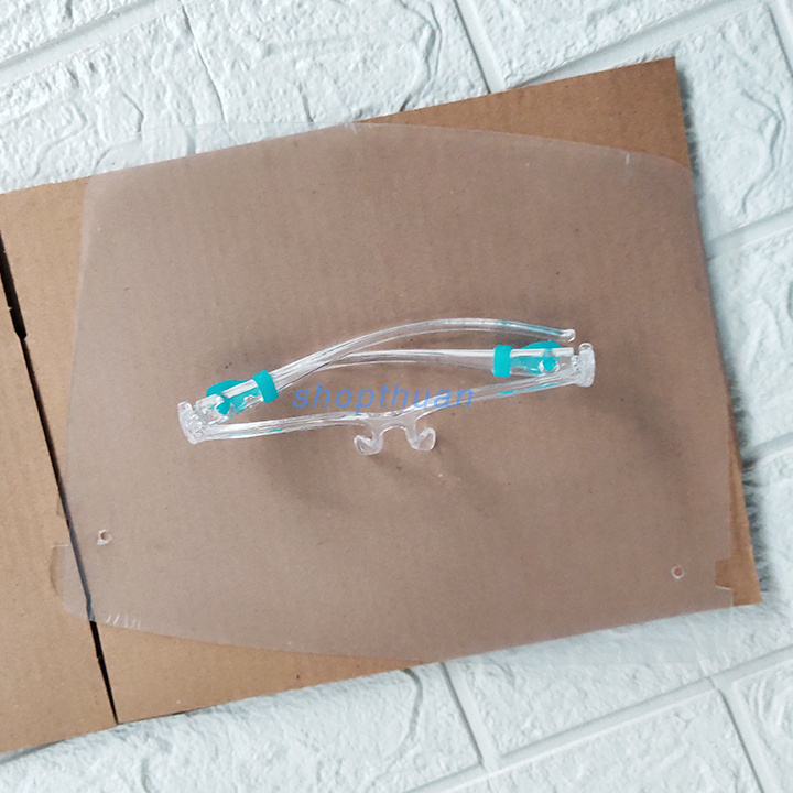 Kính che nấu ăn, chắn giọt bắn, tắm chắn nhựa mềm gọng nhựa